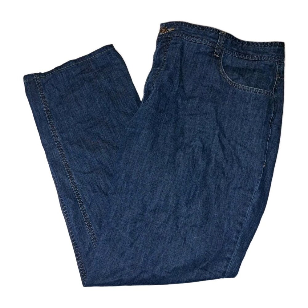 Enzo Denim Los Angeles Mens Blue Jeans  42x30